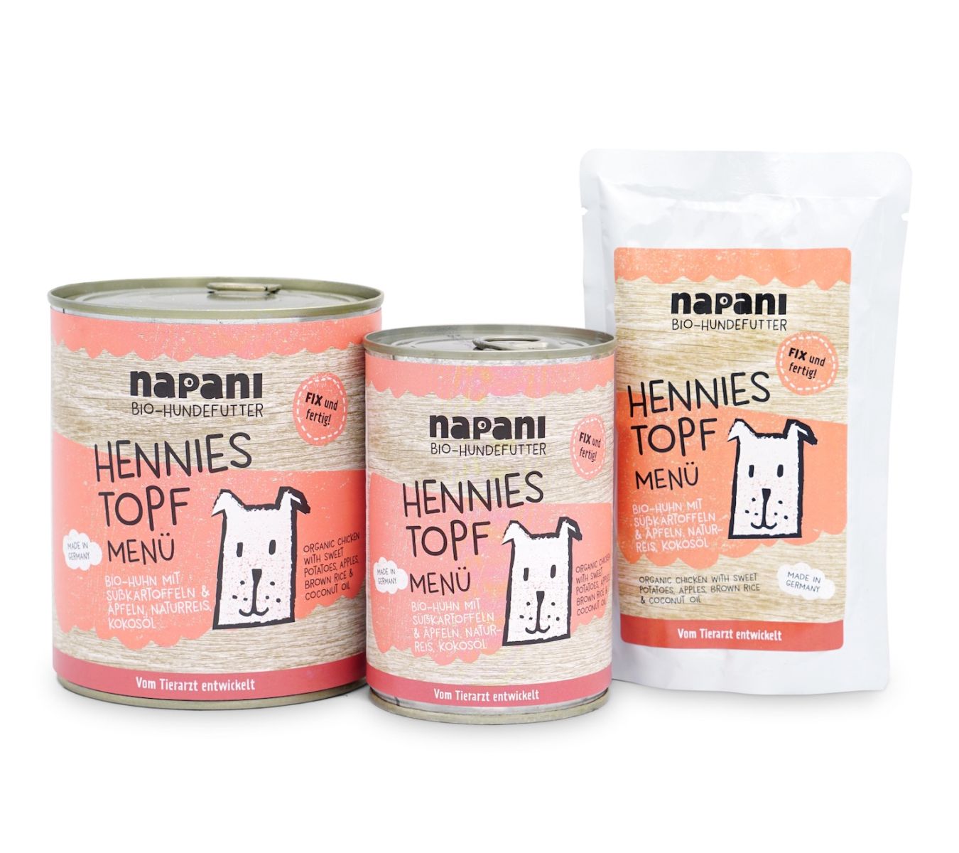 ボック アウフ ツィーゲ (Bock Auf Ziege) ヤギメニュー 800g | 犬用