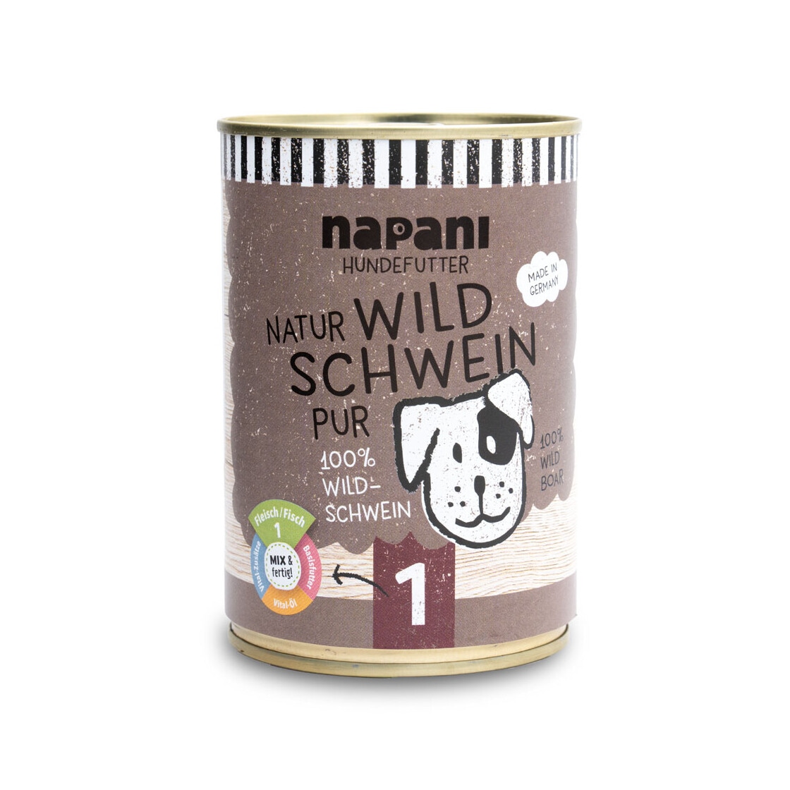 ピュアボアー（Wildschwein pur） 400g | 犬用カスタマイズフード,1