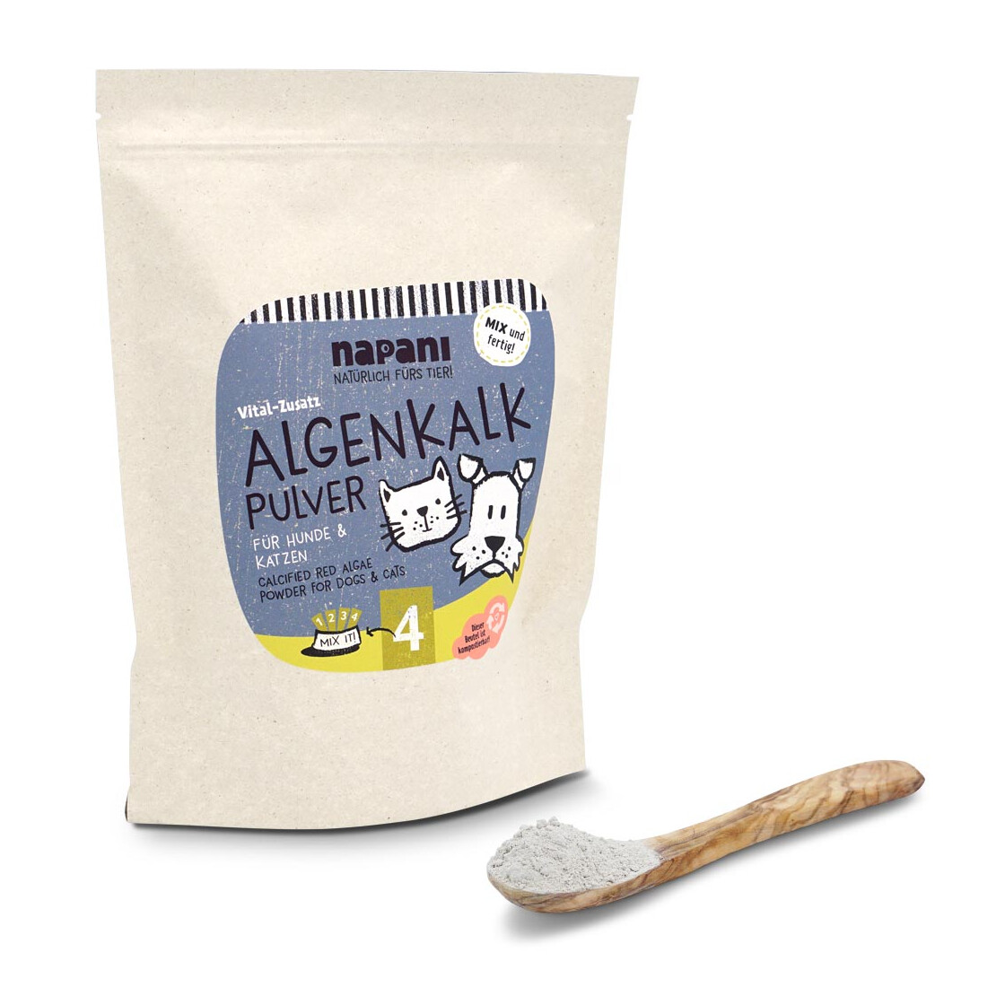アルゲンカルク 海藻パウダー 犬&猫用Algenkalk Pulver）