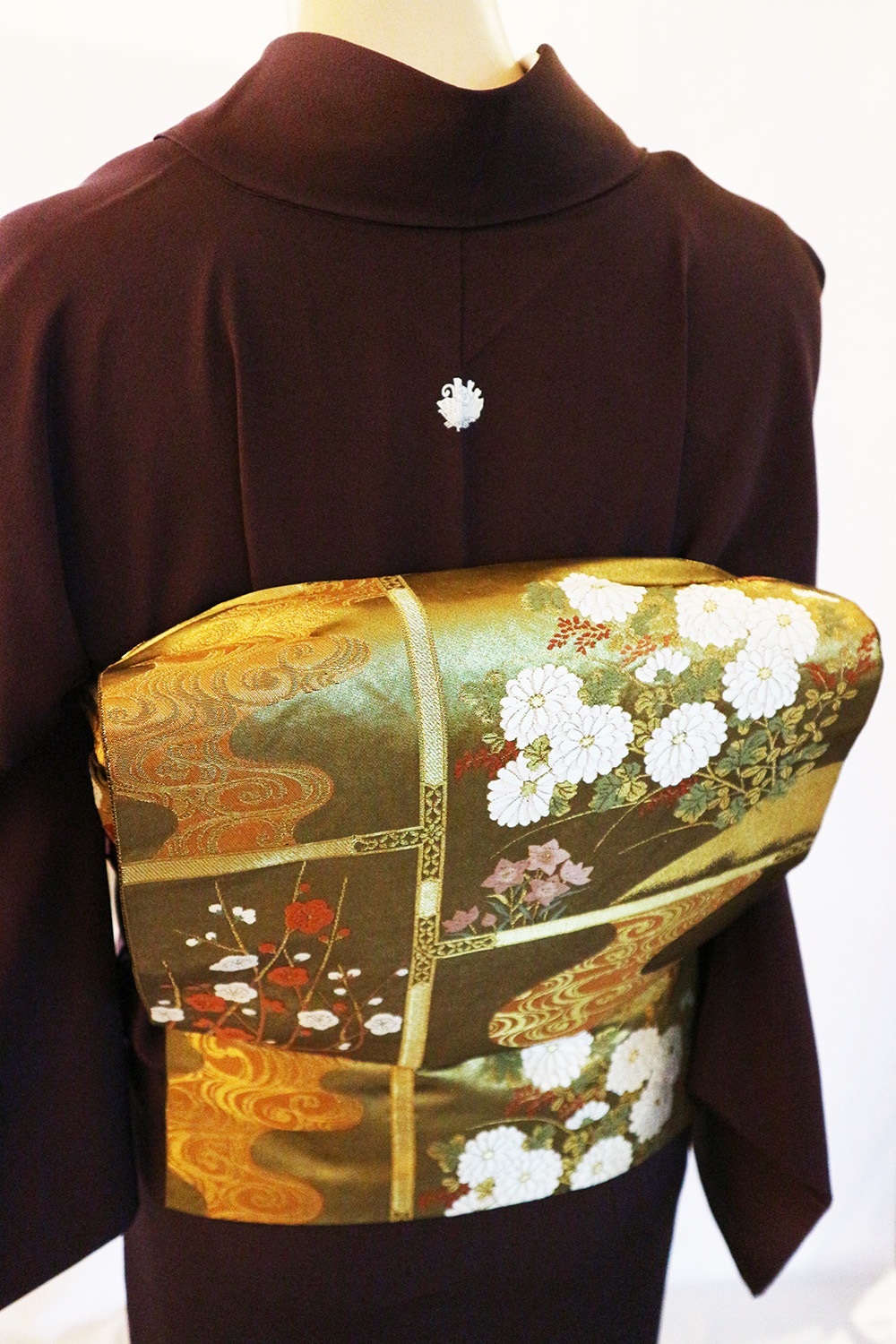 正絹色喪服「濃紫/揚羽蝶紋」 | すべての商品 | きものサロン