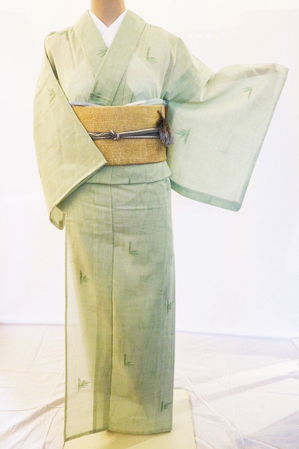 kimonoarisa◇厳選◇美品◇夏物◇夏着物絽織附下◇裄64.5丈160.5