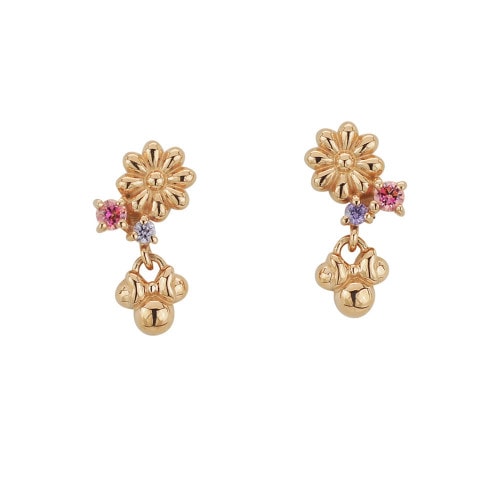 アメリカ輸入品/希少！/ミニーピアス Amazon | [ウィスプ ディズニー] ピアス レディース シルバー