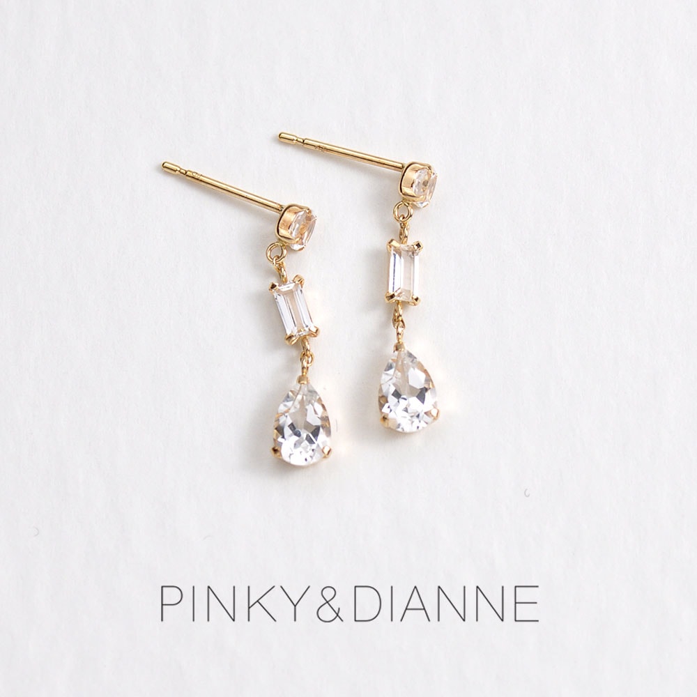 Pinky＆DianneK10 ピアス 楽天市場】ピンキー&ダイアン インフィニティ ジルコニア
