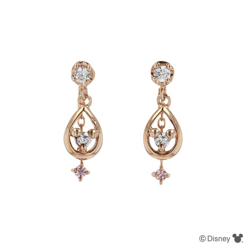 アメリカ輸入品/希少！/ミニーピアス Amazon | [ウィスプ ディズニー] ピアス レディース シルバー