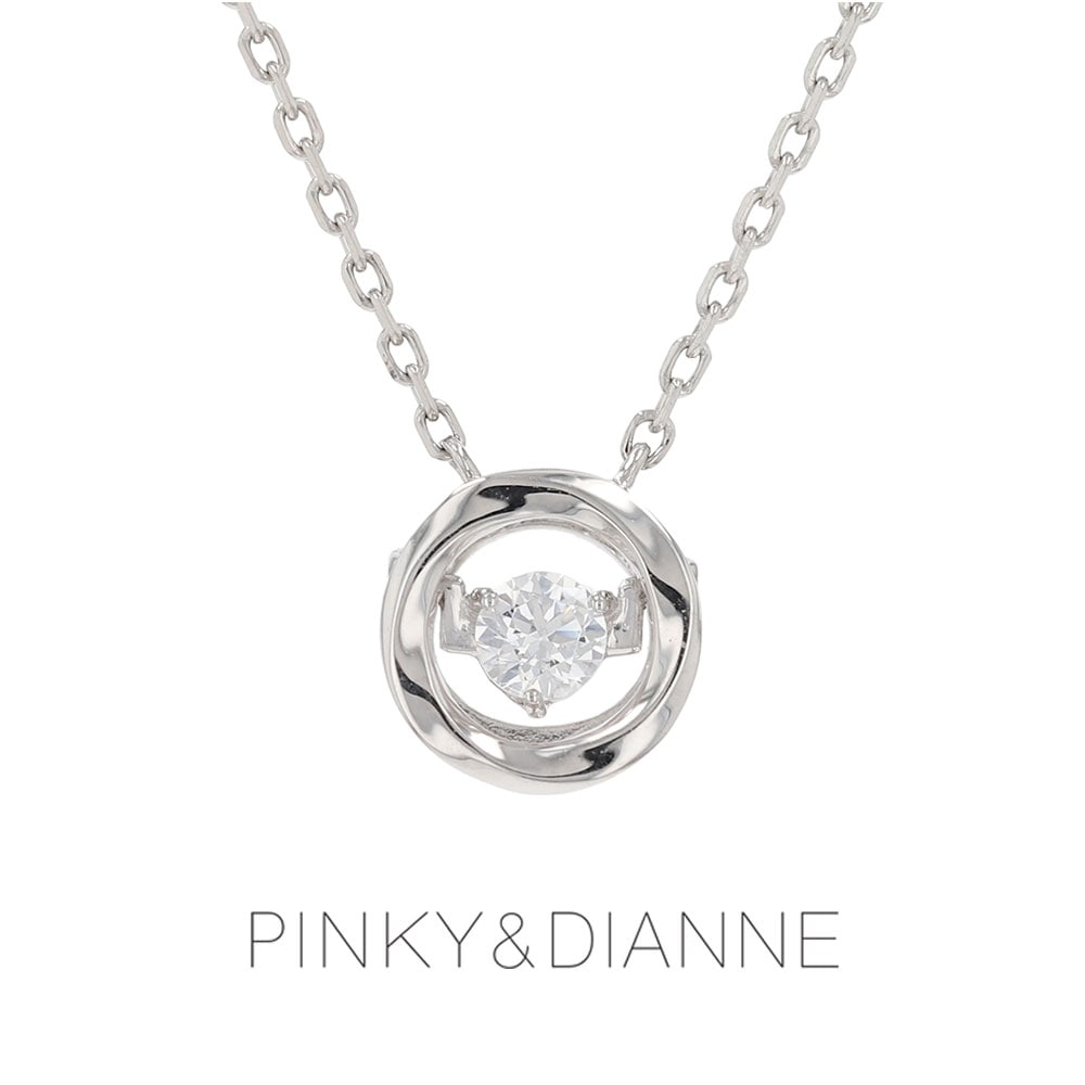 Pinky&dianneネックレス ダイヤモンド タンザナイト ペアシェイプタンザナイト ダイヤモンドネックレス TA 1.00ct D