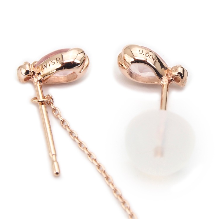 ウィスプ] WISP K10ピンクゴールド ローズクォーツ グァバクォーツ