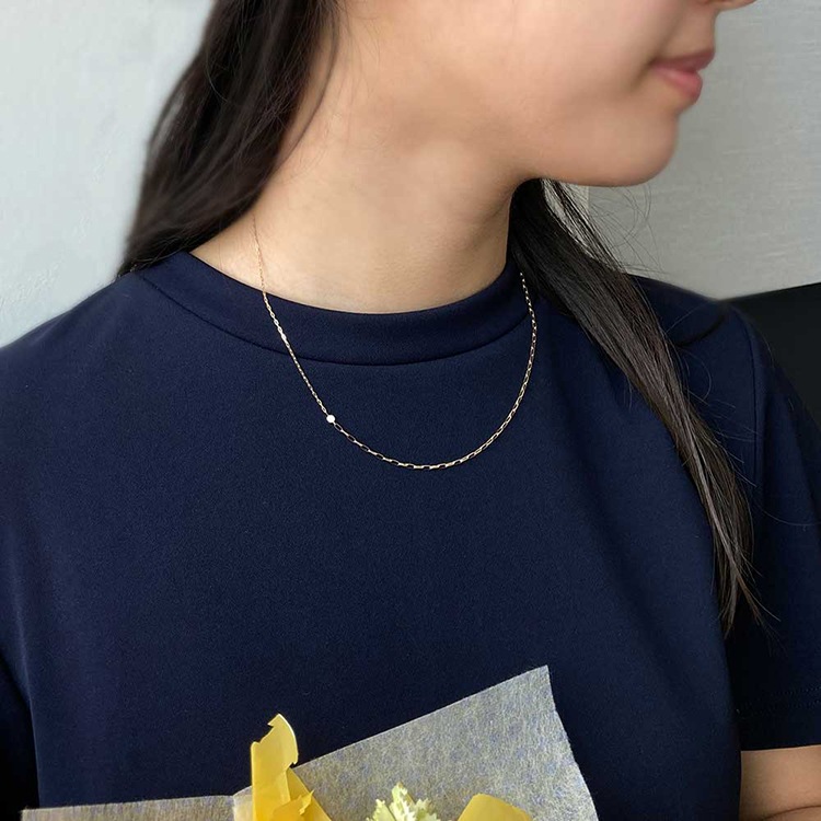 WISPと言うjewelrySHOPの純金ネックレスです^^ WISPと言うjewelrySHOPの純金ネックレスです^^