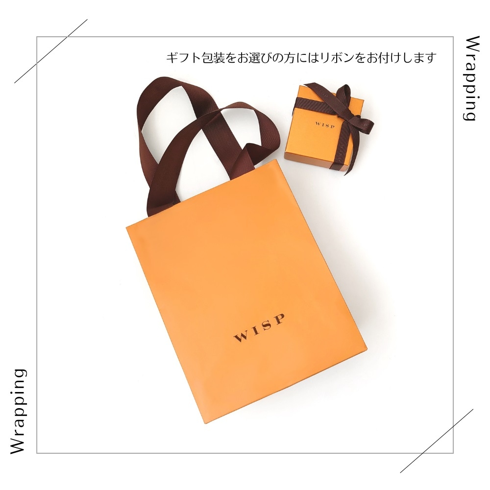 ウィスプ] WISP 18金イエローゴールド キュービックピアス (GPRWP22791