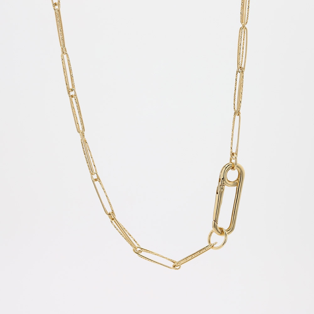 ラ・ソマ] LA SOMA ループ 18金イエローゴールドネックレス | ブランド