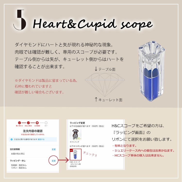 [饤] Online Limited ̸ 18ԥ󥯥 ʤءɥڥ 0.3ct upHup-SI2up-Ex HC