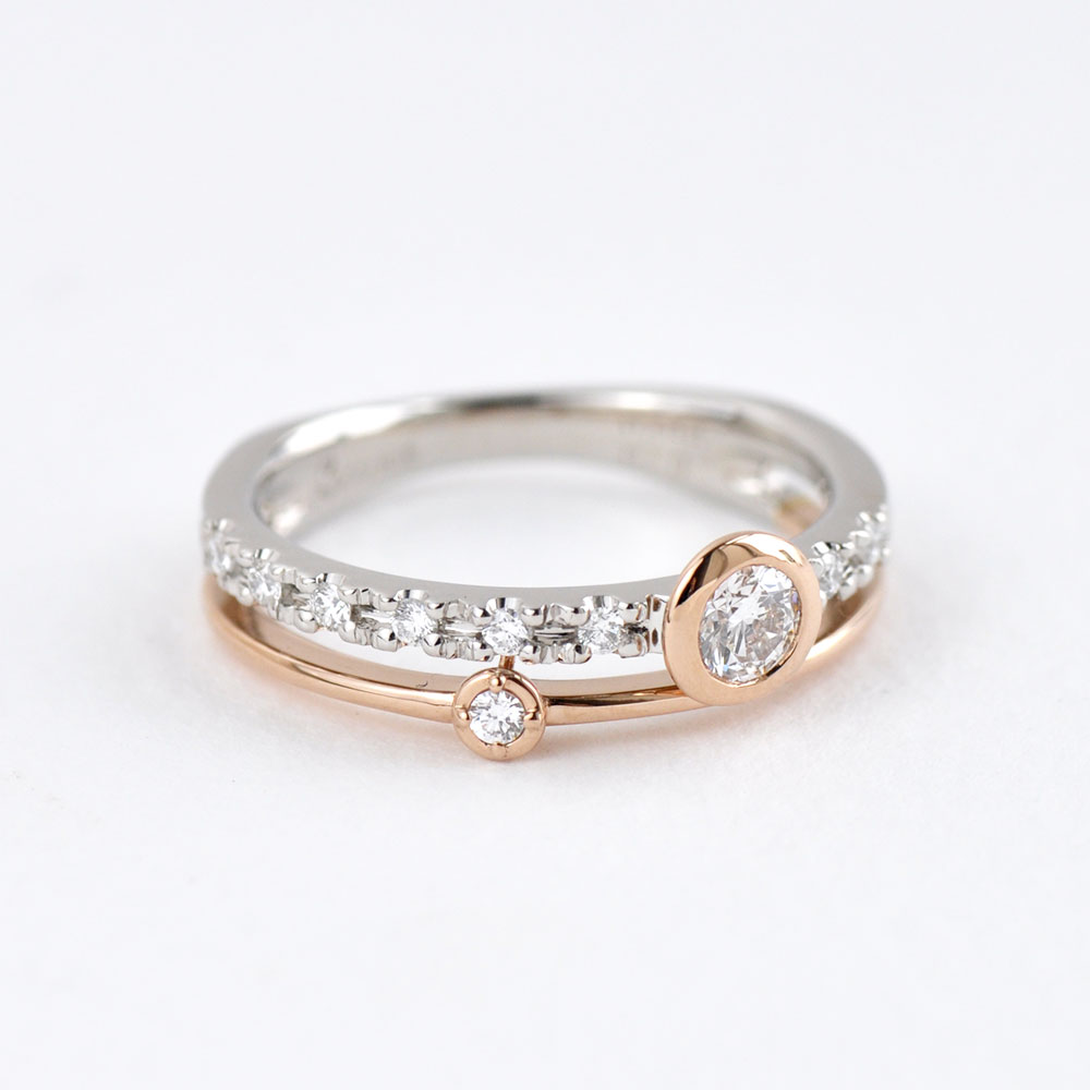 スイートテン・ダイヤモンド] Sweet 10 Diamond プラチナ 18金ピンク