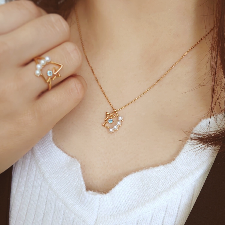 WISP ネックレス ウィスプ]WISP シルバー925ネックレスペンダント タンスイパール