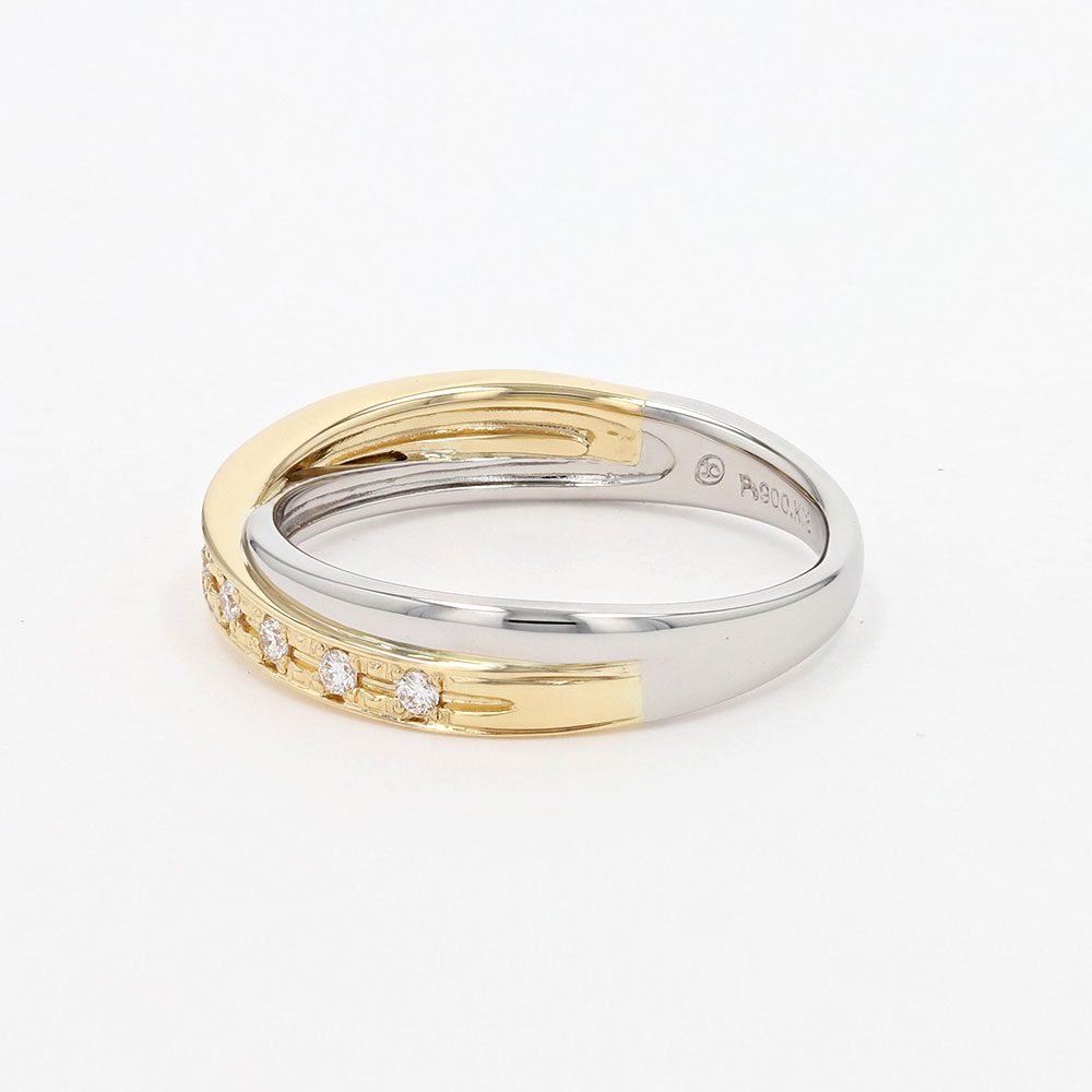 スイートテン・ダイヤモンド] Sweet 10 Diamond プラチナ 18金イエロー