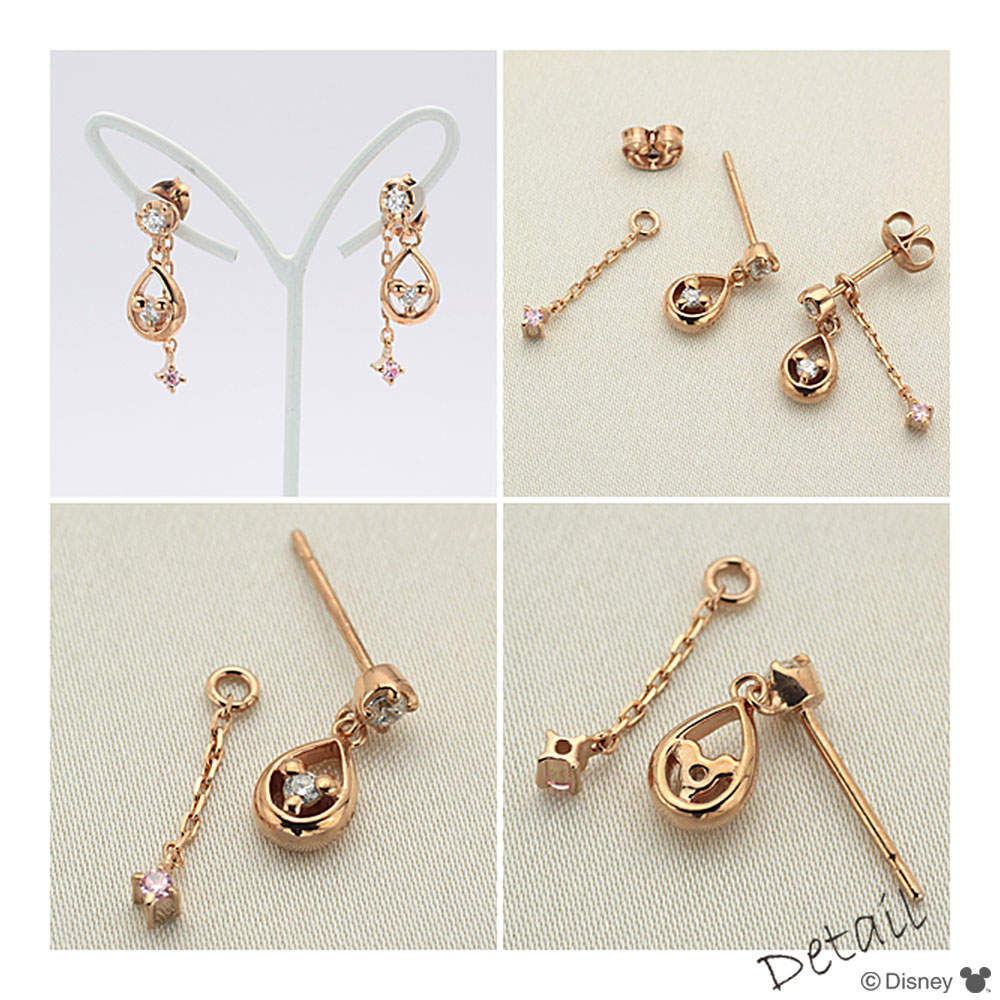 10月10日 価格改定】[ディズニー] ミッキー / シルバー ピンク