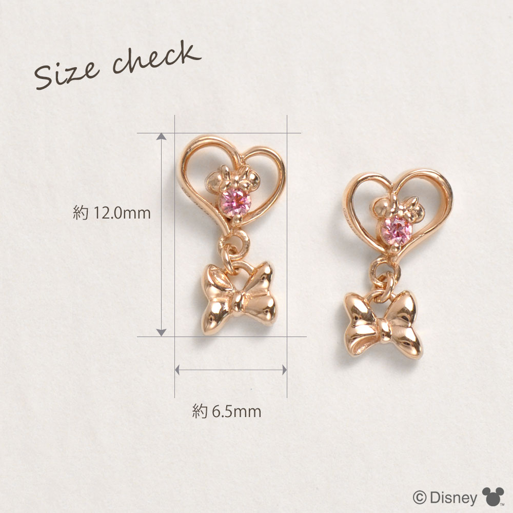 ディズニー] ミニー / シルバー ピンクゴールドコーティング
