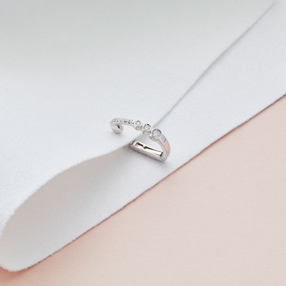 スイートテン・ダイヤモンド] Sweet 10 Diamond プラチナ イヤーカフ