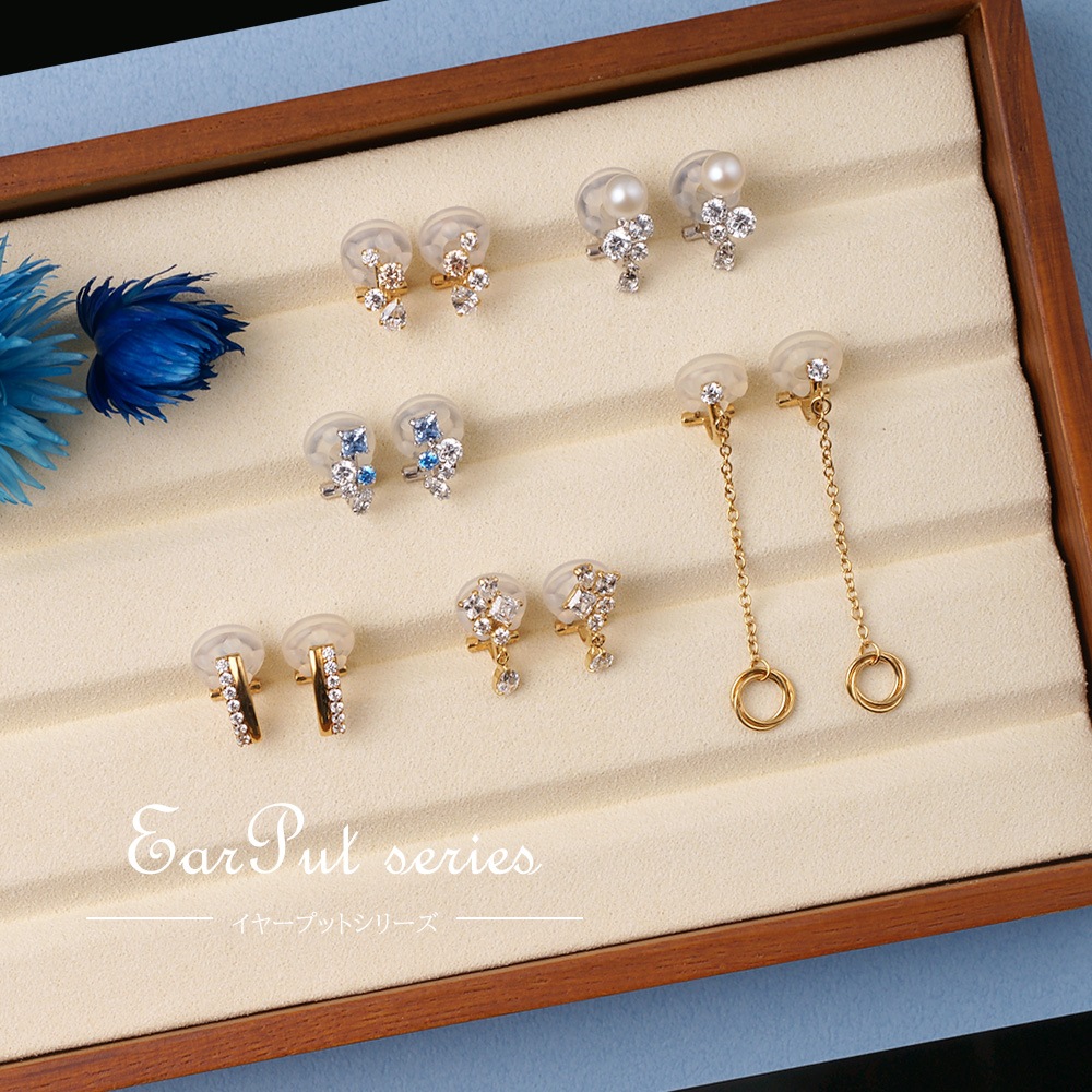 ピンキーアンドダイアン] PINKY&DIANNE イヤリング シルバー