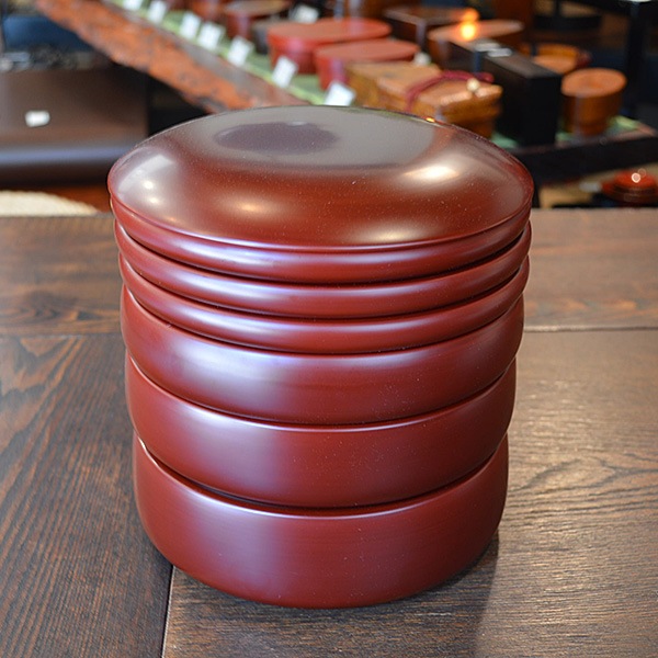 ★琉球塗 伊勢海老 三段重箱 朱塗り 宮崎漆器 伊勢海老 三段重箱 朱塗り 琉球塗 -246- - メルカリ