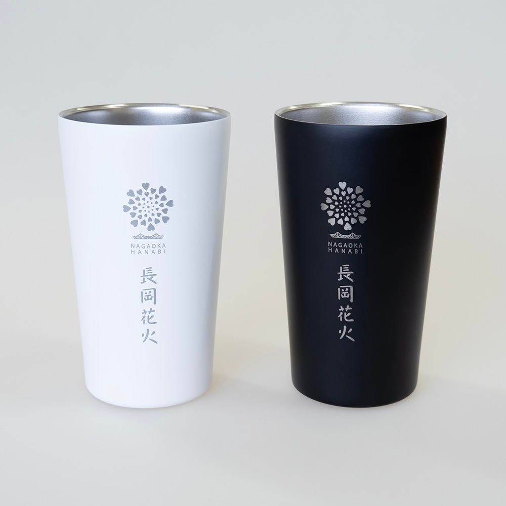 【ブラック】長岡花火オフィシャルロゴタンブラー