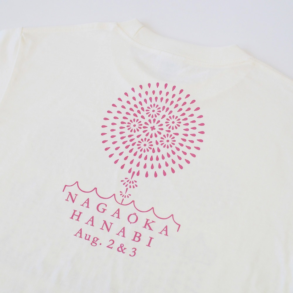 長生橋のきらめきTシャツ 【アイボリー】