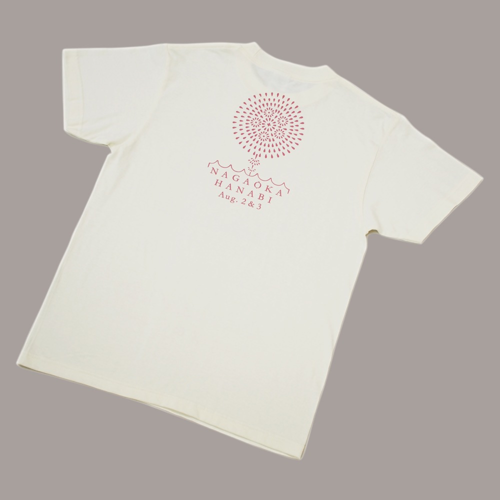 長生橋のきらめきTシャツ 【アイボリー】