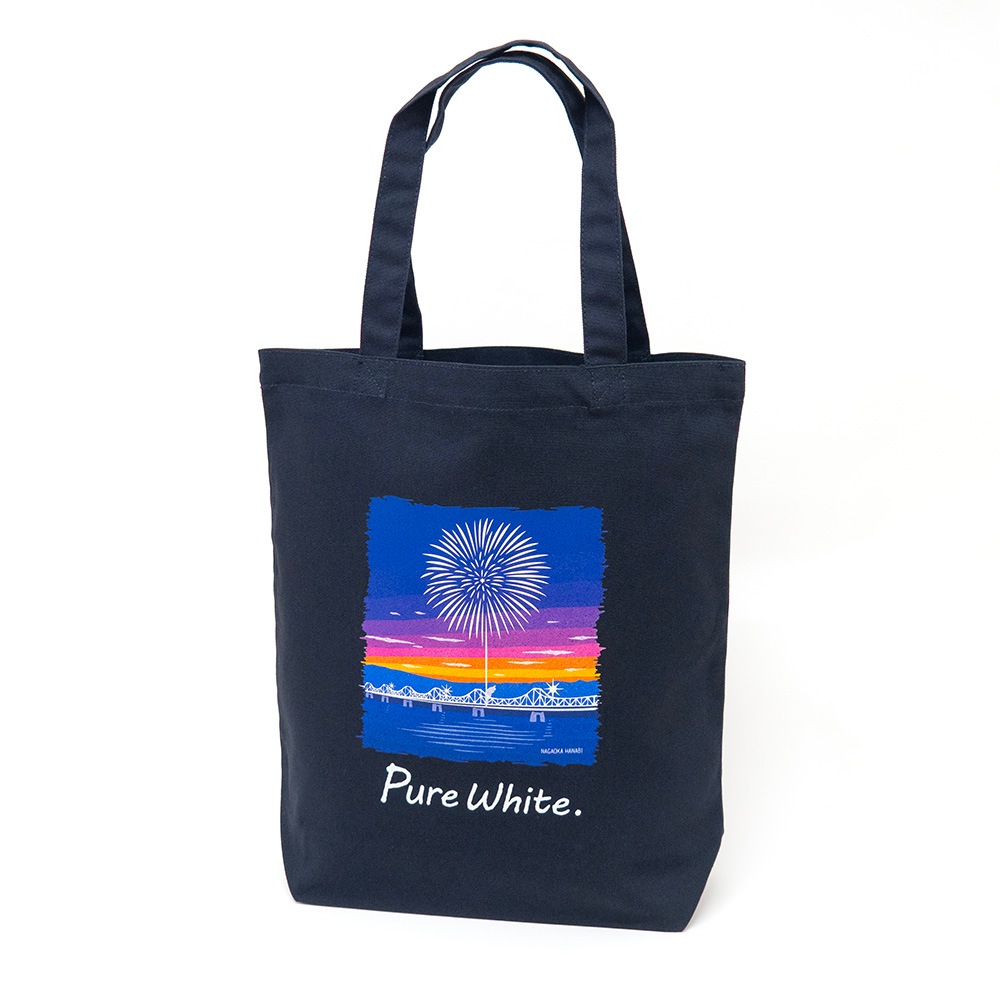 長岡花火 夕景トートバッグ