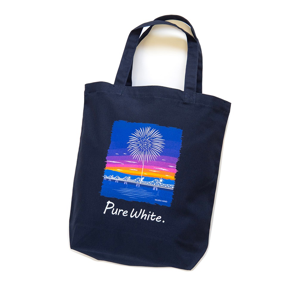 長岡花火 夕景トートバッグ