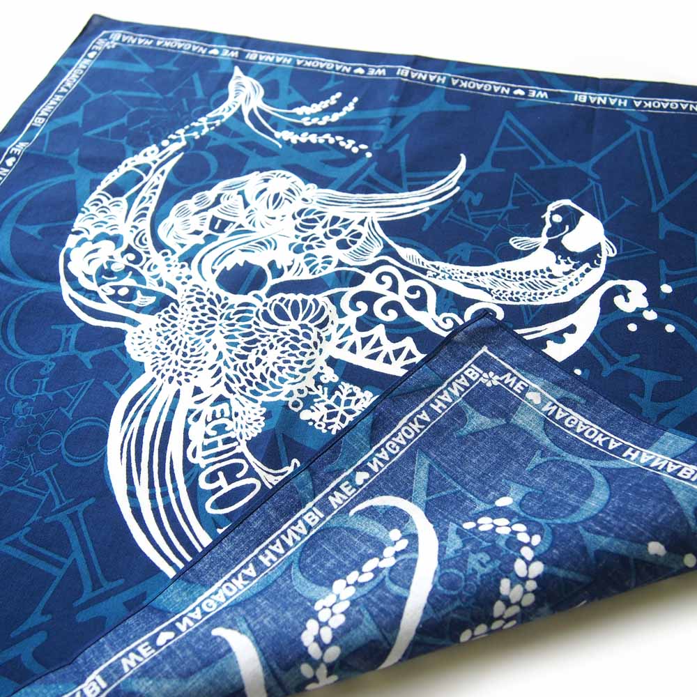 ラジャブルック　大判　防水　バンダナ ラジャブルック大判防水バンダナ