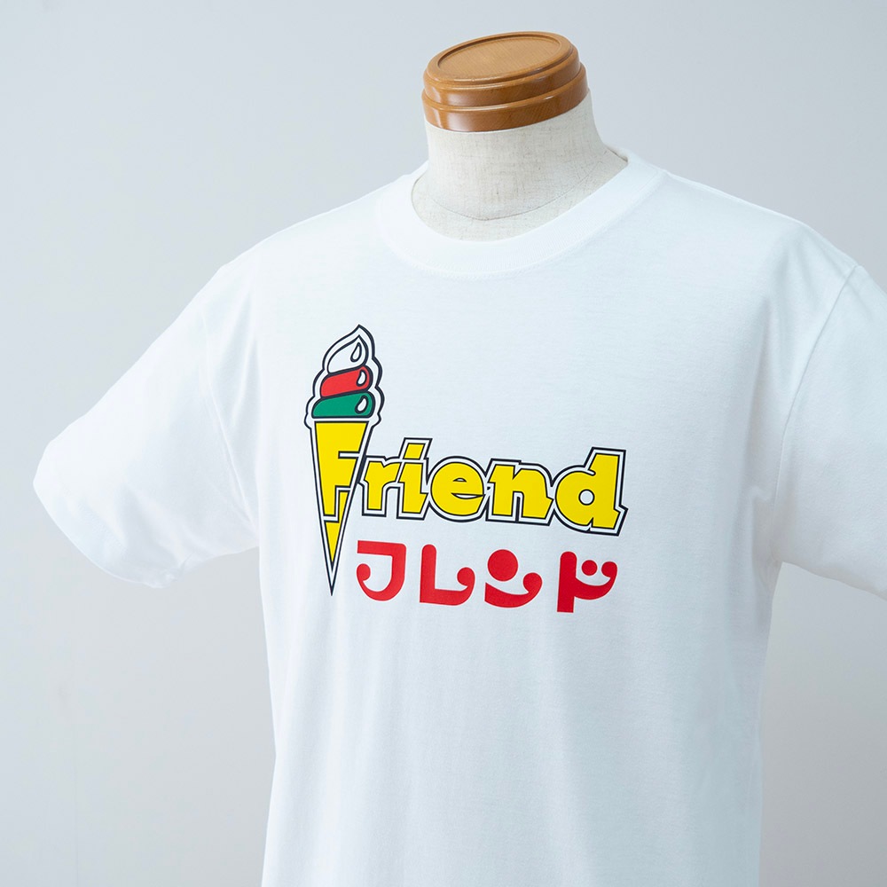 フレンド Tシャツ (ホワイト)