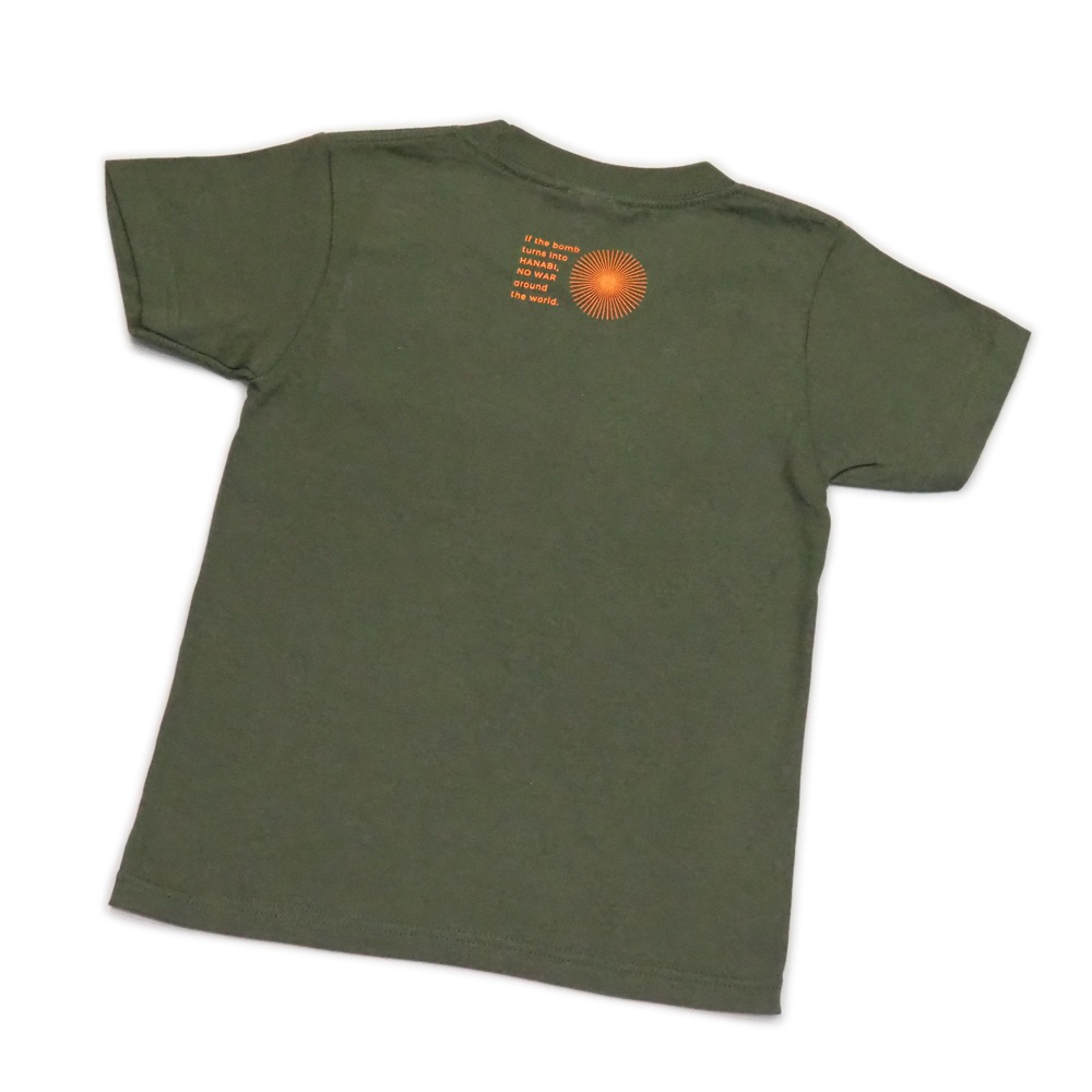 【キッズサイズ】 平和へのメッセージ Tシャツ