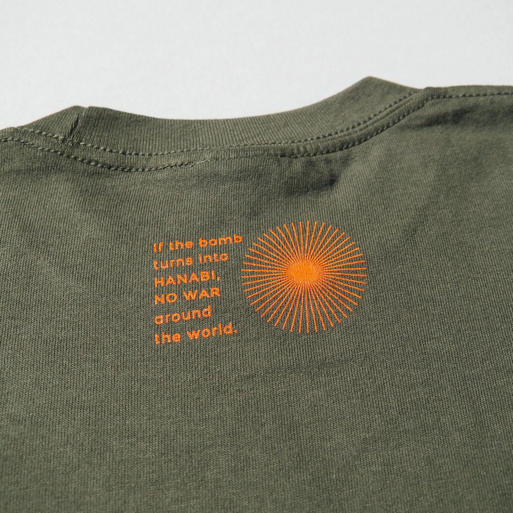 【キッズサイズ】 平和へのメッセージ Tシャツ