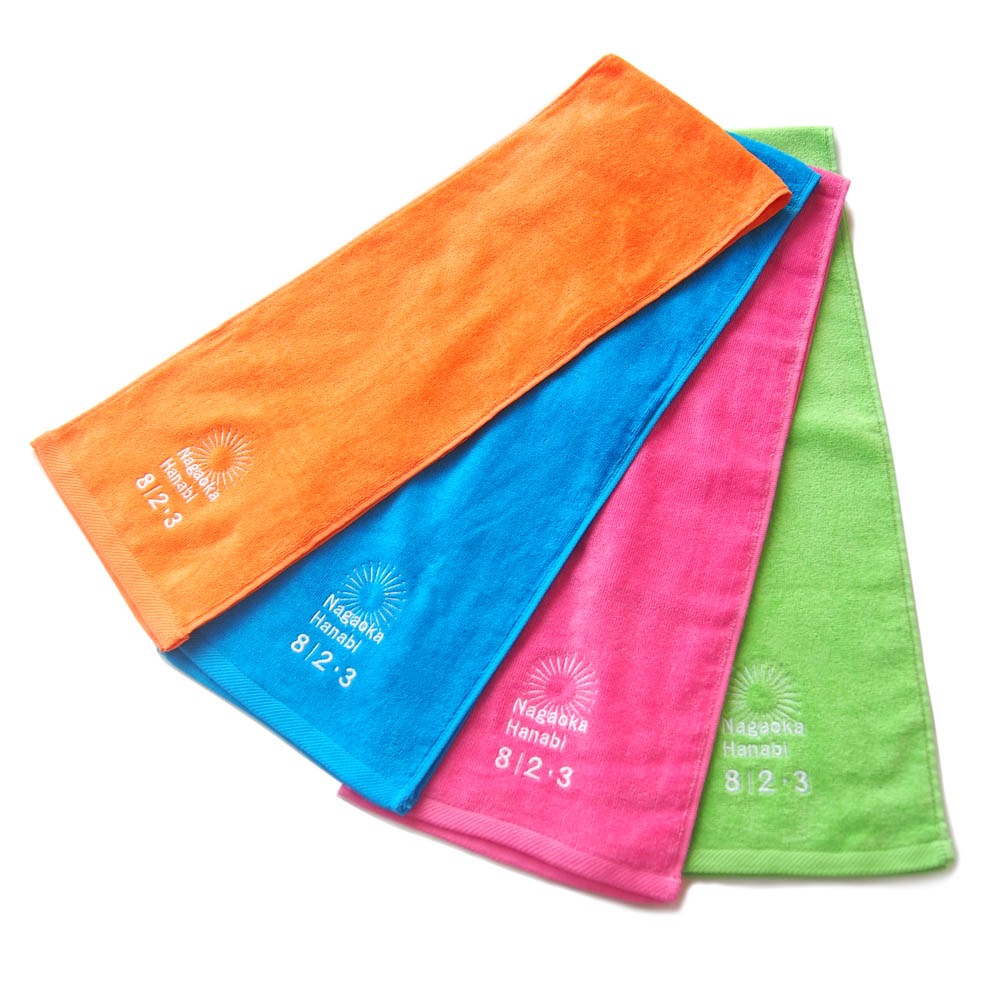 Nagaoka Hanabi マフラータオル（グリーン）