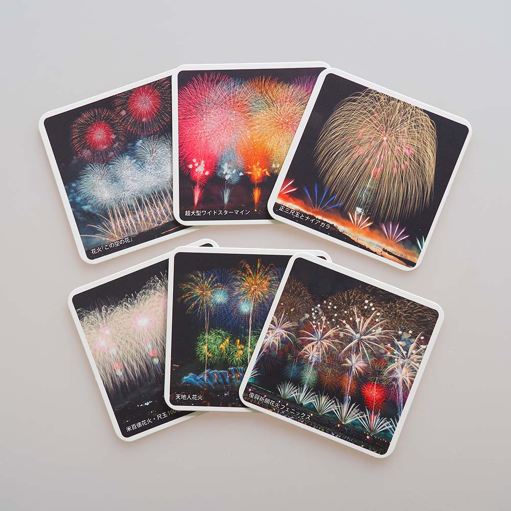 長岡花火コースター(6枚入り)