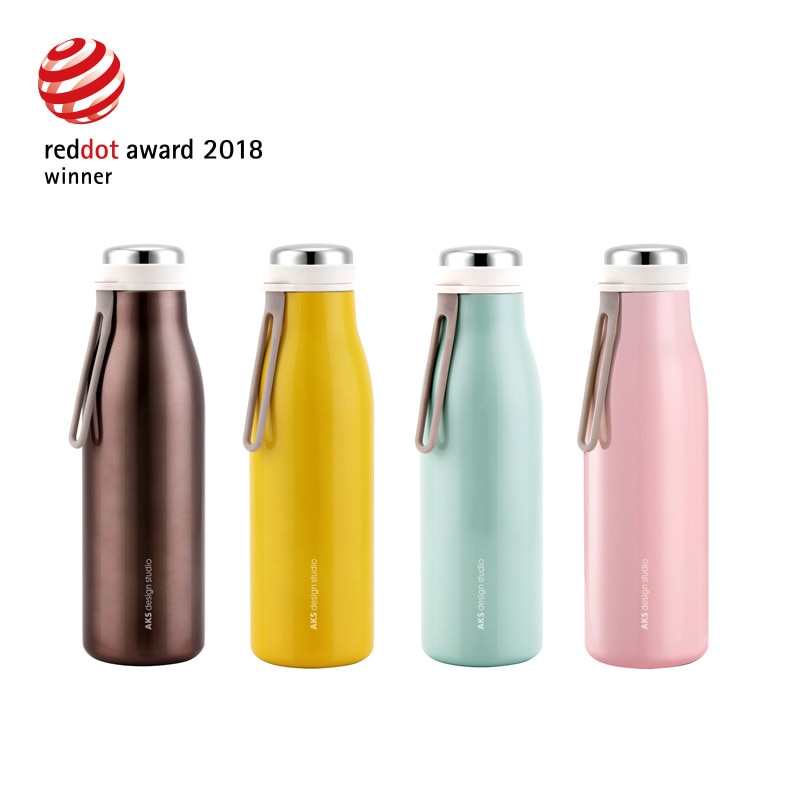 BGM ステンレス製 携帯まほうびん 500ml JELLYFISH キャリーストラップ