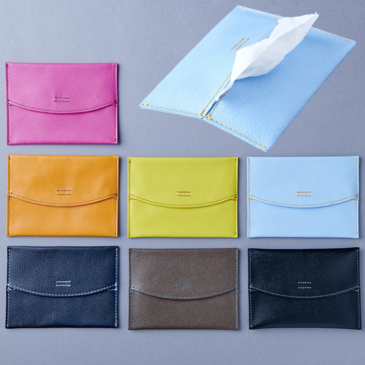 ナガサワオリジナル beside/ビサイド 革製ポケットティッシュケース