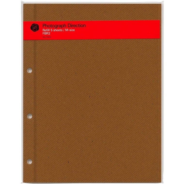 【新品未使用】デルフォニックス PDフォトアルバム リングL リフィル付き DELFONICS/デルフォニックス PDフォトアルバム用リフィル リング