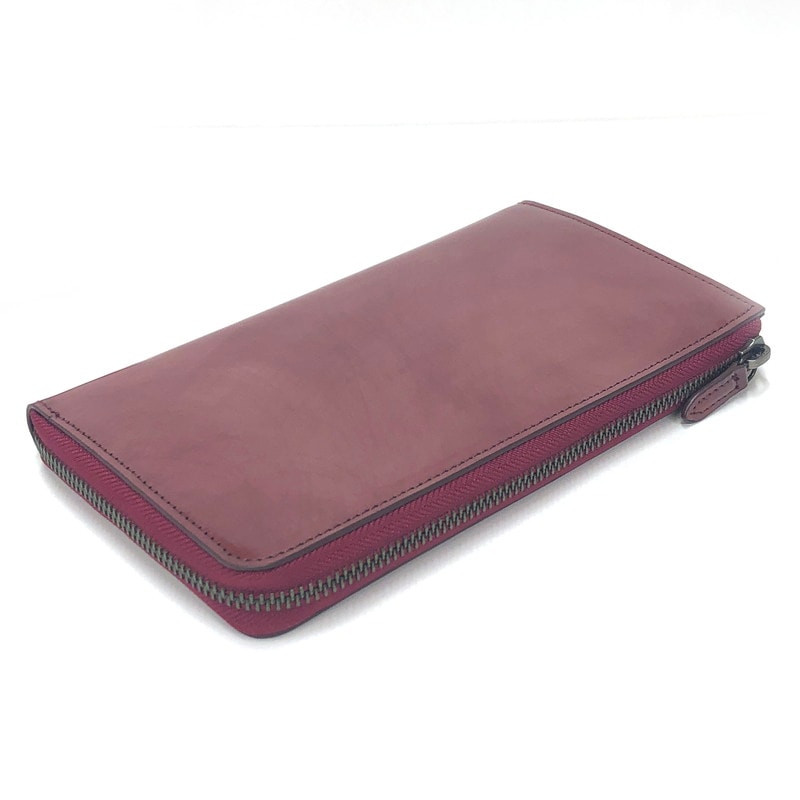 ASHFORD システム手帳 L字ジッパー バイブルサイズ 11mmリング