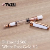 �ĥ����ӡ� ��ǯɮ ���������� 580 �ۥ磻�ȥ������������2 EF / F / M / B / 1.1Stub DIAMOND 580 White RoseGold II