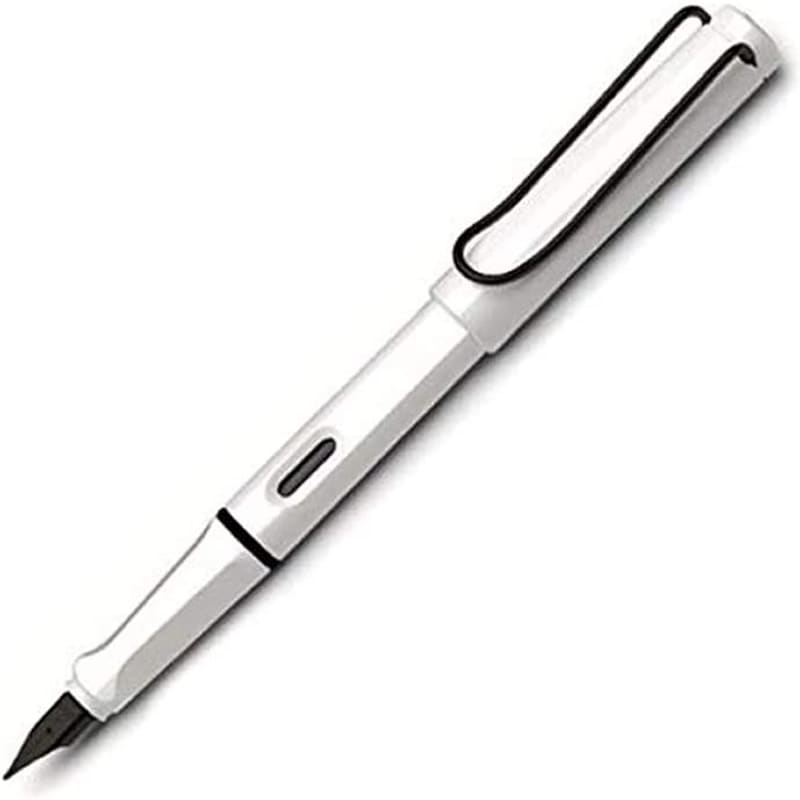 LAMY ラミー 限定 万年筆 サファリ ホワイト ブラッククリップ EF