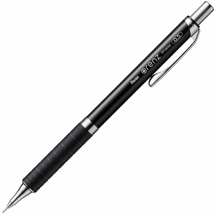 ぺんてる シャープペンシル オレンズ メタルグリップタイプ XPP1005G-A 