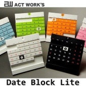 Act Works (ARU) Date Block Lite ��������巿��ǯ�������� �ǡ��ȥ֥��å����饤��
