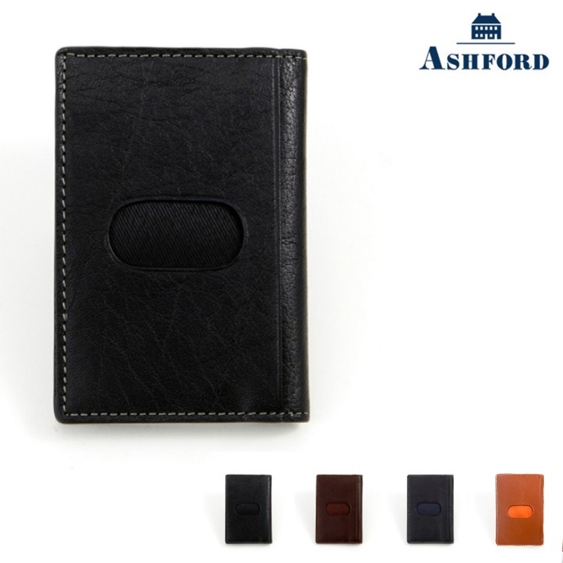 ASHFORD/アシュフォード 2面パスケース ディープ No.8423 ブラック