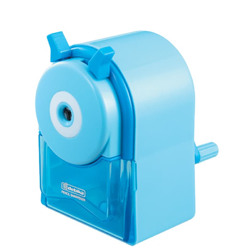 デビカ 手動えんぴつけずり /鉛筆削り DS-06 ブルー | あいうえお順