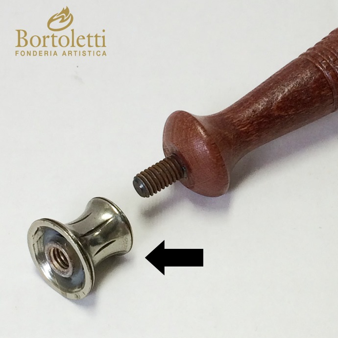 ボルトレッティ/Bortoletti シーリングハンドル専用スタンプ固定