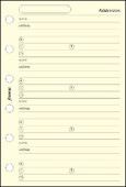 FILOFAX �����ƥ��Ģ��ե��롡�ߥ�6�ꥵ���� �͡��ࡦ���ɥ쥹��TEL�����åȥ󥯥꡼��桡210253