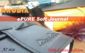 RHODIA boutique ֥ƥå ePURE Soft Journal ԥ եȥ㡼ʥܳץΡA7ʥǥ 