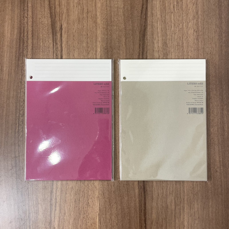 オリジナル システム手帳リフィル LITERO A5 | あいうえお順キーワード
