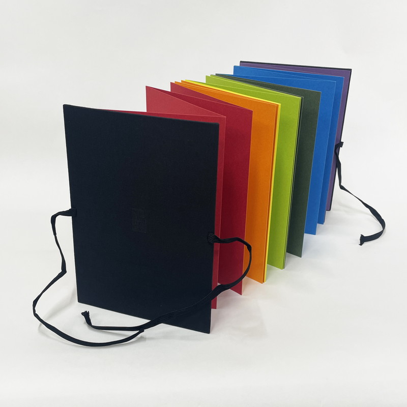 美篶（みすず）堂 アコーディオンアルバム（ジャバラノート） ブラック