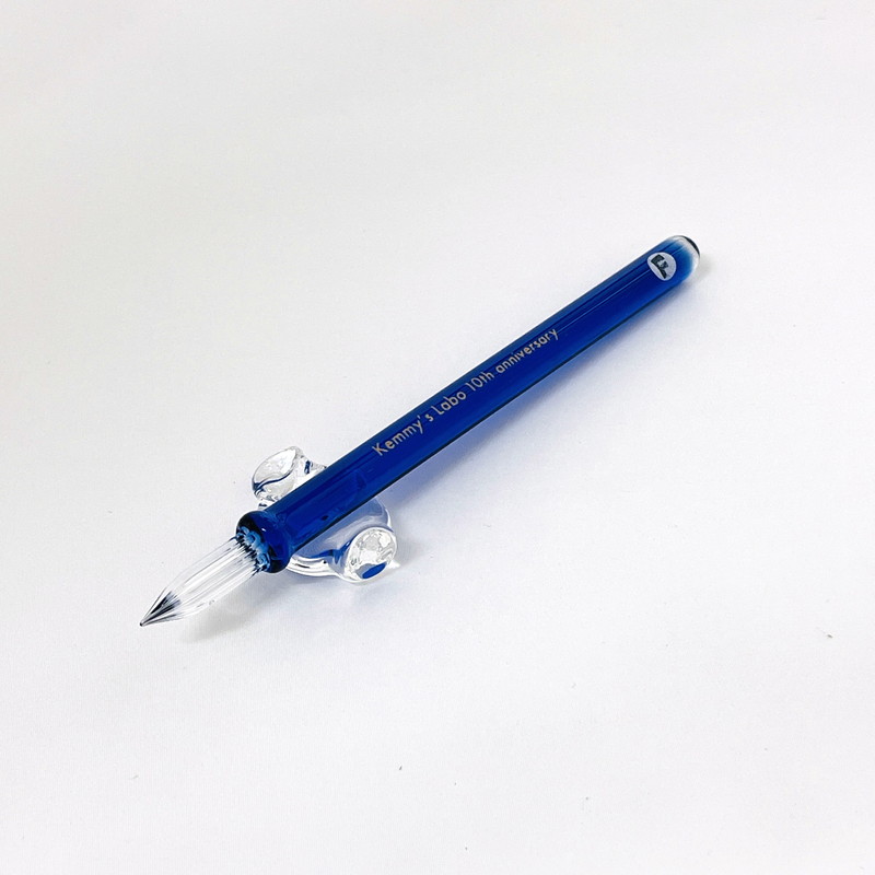 ケーミーズラボ ガラスペン コバルト ほそ軸 M(中字) ケミーズラボ ガラスペン ほそ軸mini スペシャルレイヴン F/M