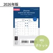 FILOFAX 2026ǯ �����ƥ��Ģ��ե��� �ߥ�6��/���⡼�� ������1���� 26-68210 �ե������ե��å���